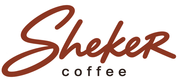 Логотип Sheker coffee